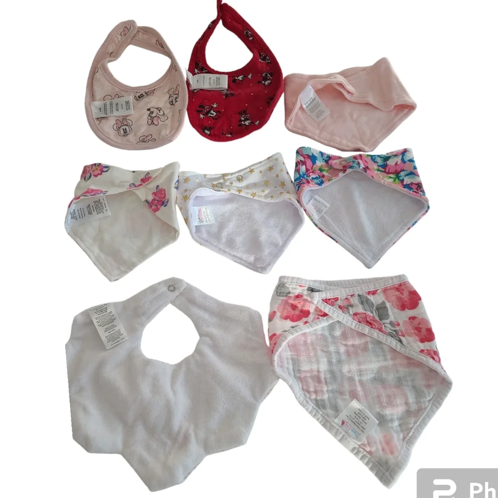 Baby Bibs Bundle Lot Mix Brands